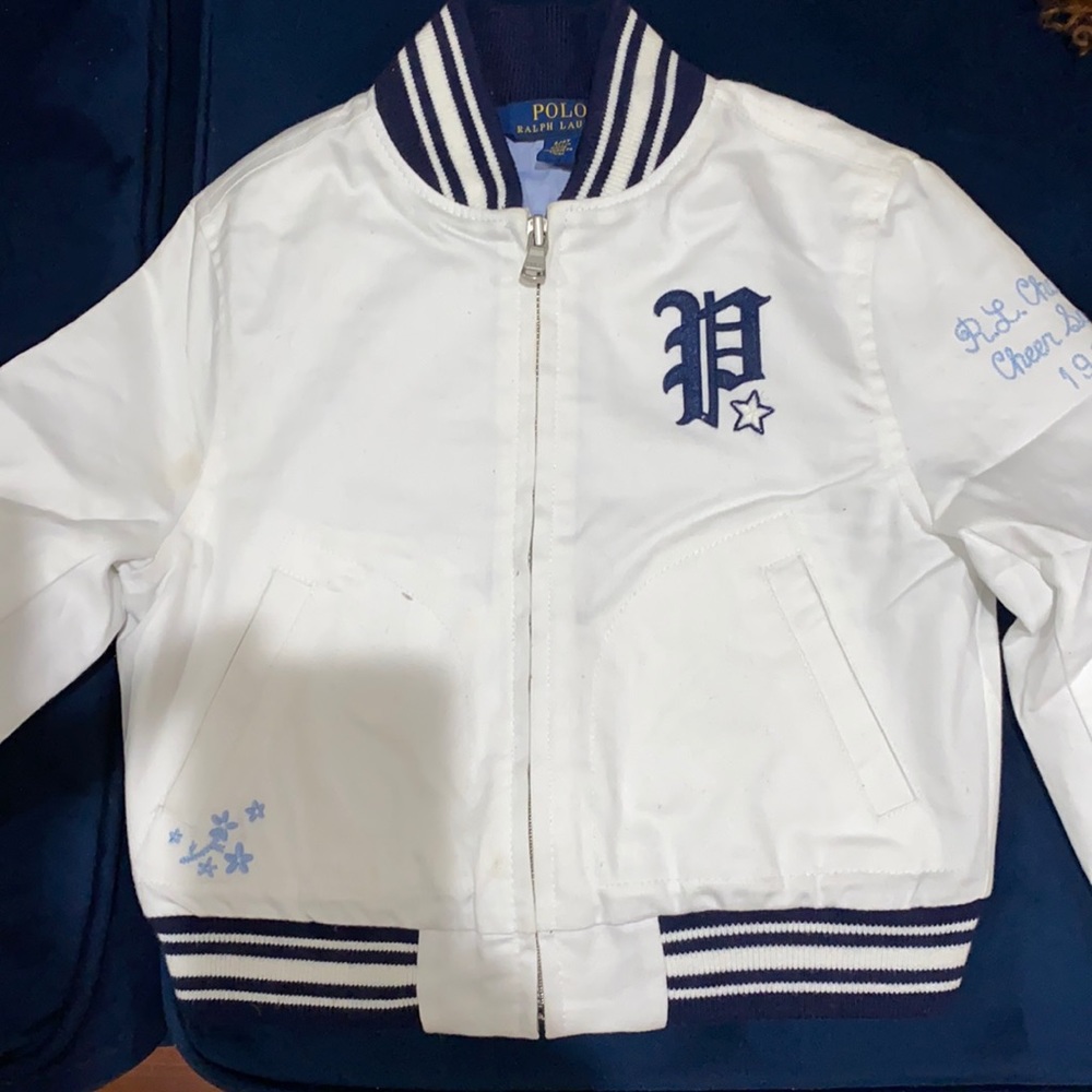 Toddler Girl Polo Ralph Lauren Varsity Jacket
